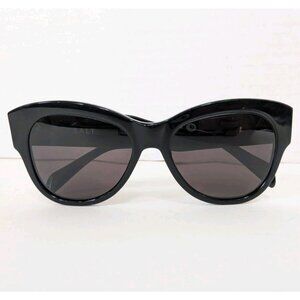 SALT Glasses-Frames Only-Black Cats Eye Sunglasses Hammen - Handcrafted in Japan